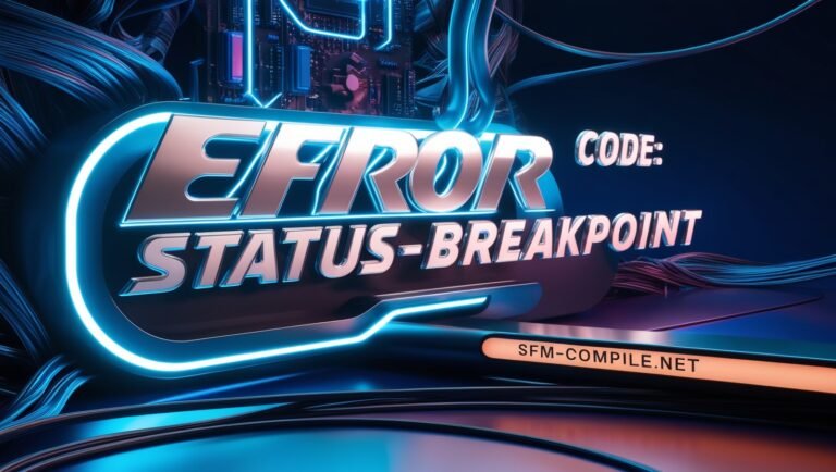 🚫 ERROR CODE: STATUS BREAKPOINT  What It Means & How to Fix It