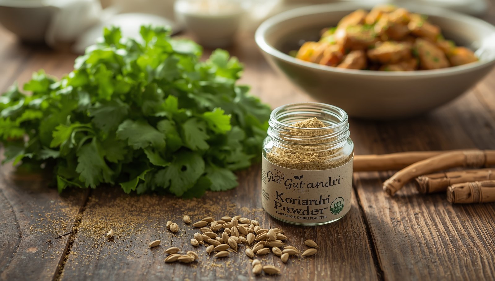 How to Use Gut Bio Organic 65g Koriandri Powder