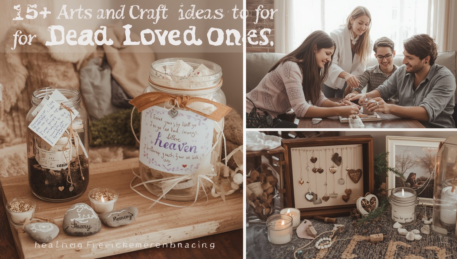 15+ Arts and Craft Ideas to Do for Dead Loved Ones: Healing Through Creative Remembrance.