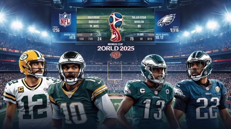 Green Bay Packers vs Philadelphia Eagles Match Player Stats