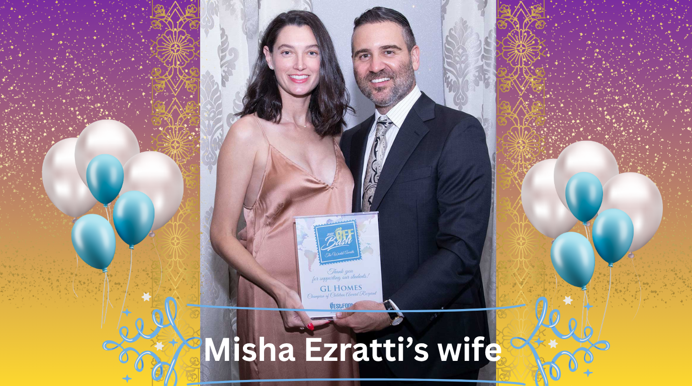 Misha Ezratti’s wife